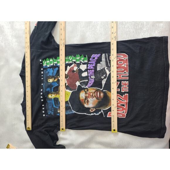 Boyz in the hood Y2K Streetwear long sleeve t-shirt Black size small Grunge - Picture 5 of 10